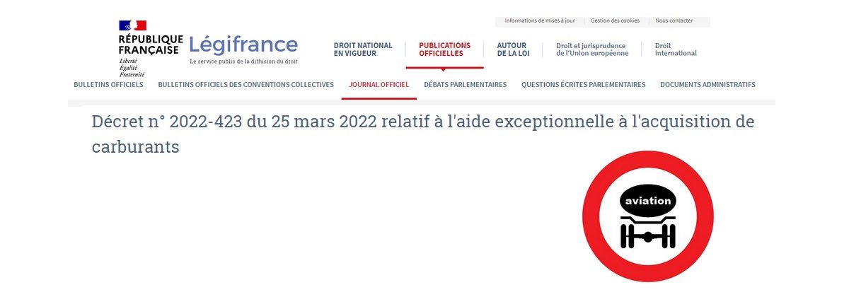 Carburants : L’ aviation seule exclue du dispositif d’aide gouvernemental!